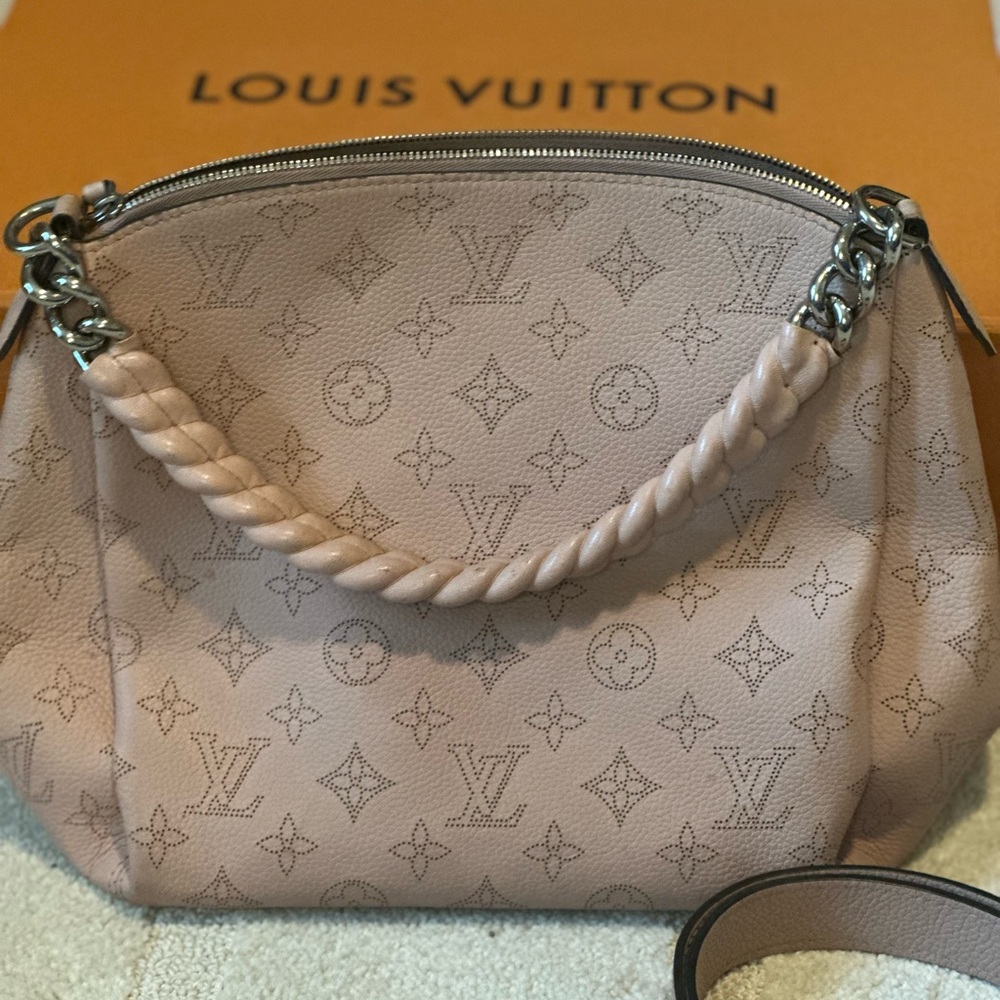 LOUIS VUITTON Babylone Mahina Bag Pink 100% authentic with original receipt